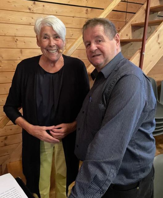 Heidi Wunderlin und Hanspeter M&uuml;ller-Drossaart