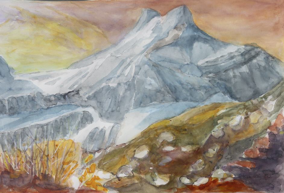Sch&auml;rhorn vom Griessstock 60x80
