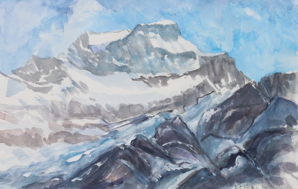 Chammliberg im Winter 50x70